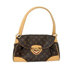 Louis Vuitton Beverly MM Monogram Brown Handbag